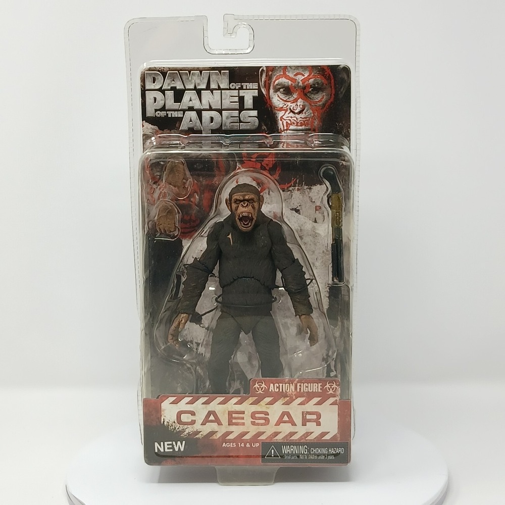 NECA Dawn of the Planet of the Apes 6" Scale Action Figure Caeser, Sealed